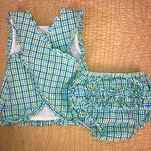 {Petit Ami} Seersucker Set